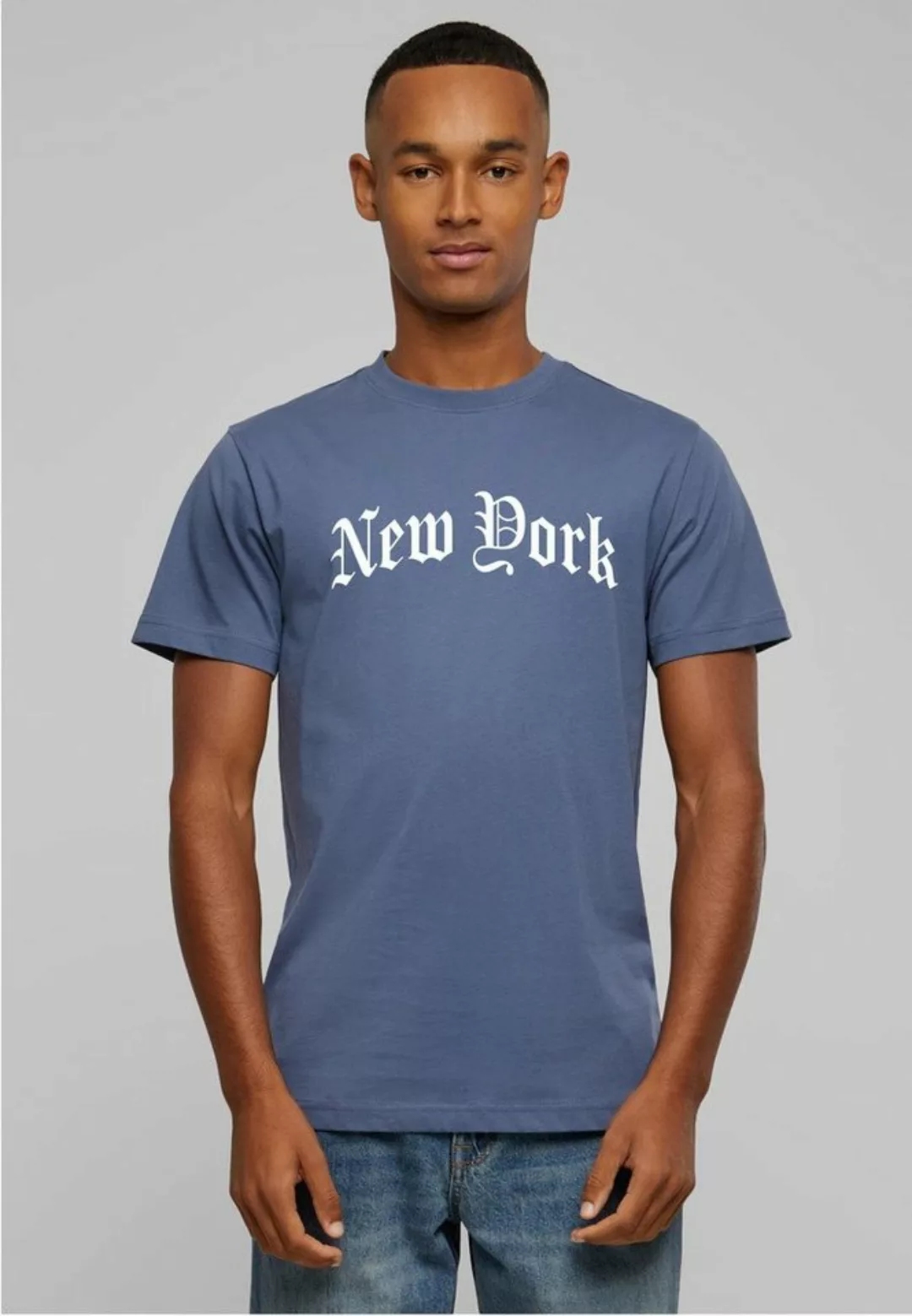 MisterTee T-Shirt "MisterTee Herren New York Wording Tee" günstig online kaufen