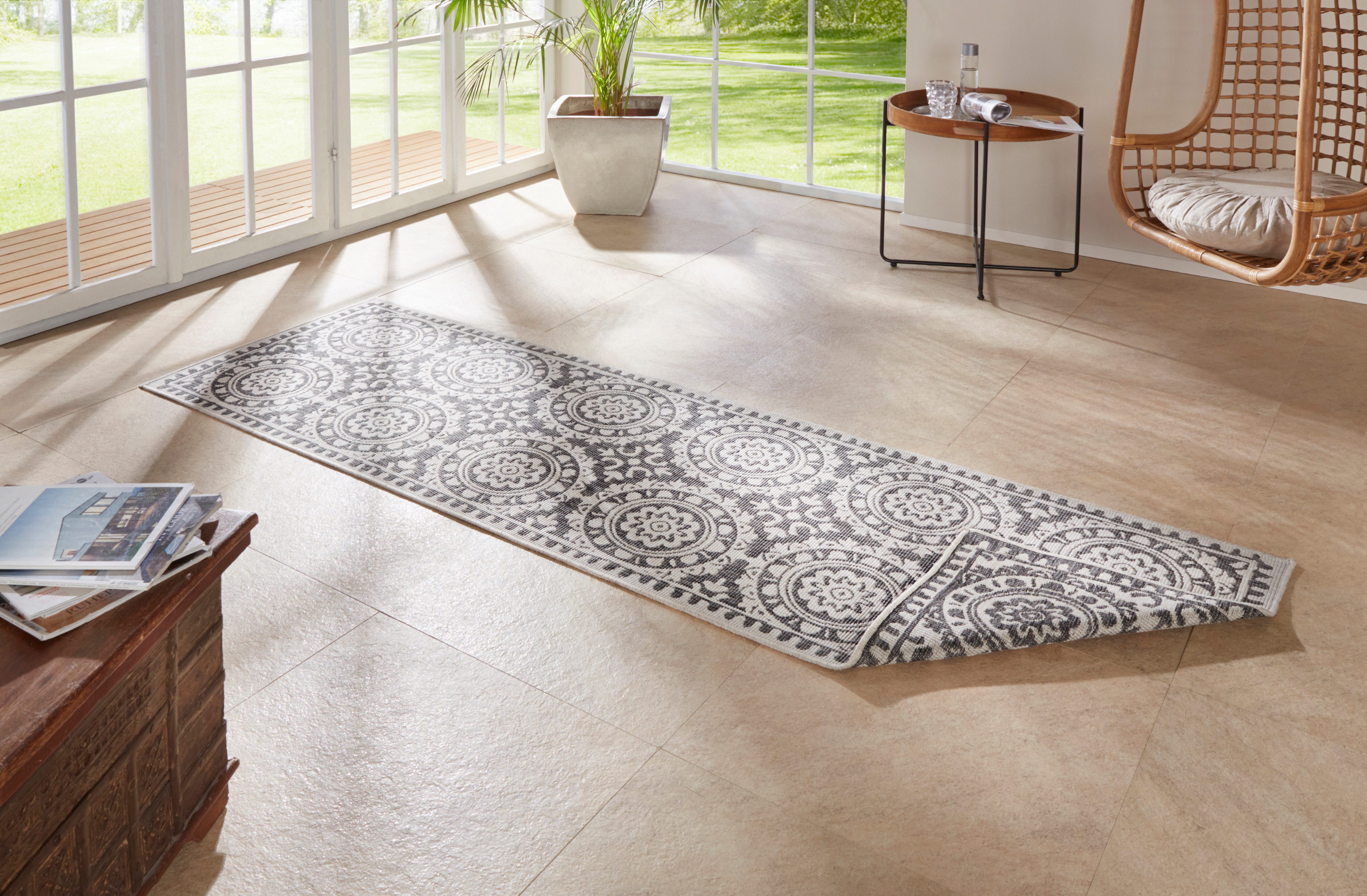 HANSE Home Läufer »Jardin«, rechteckig, 5 mm Höhe, Wendeteppich, In-& Outdo günstig online kaufen