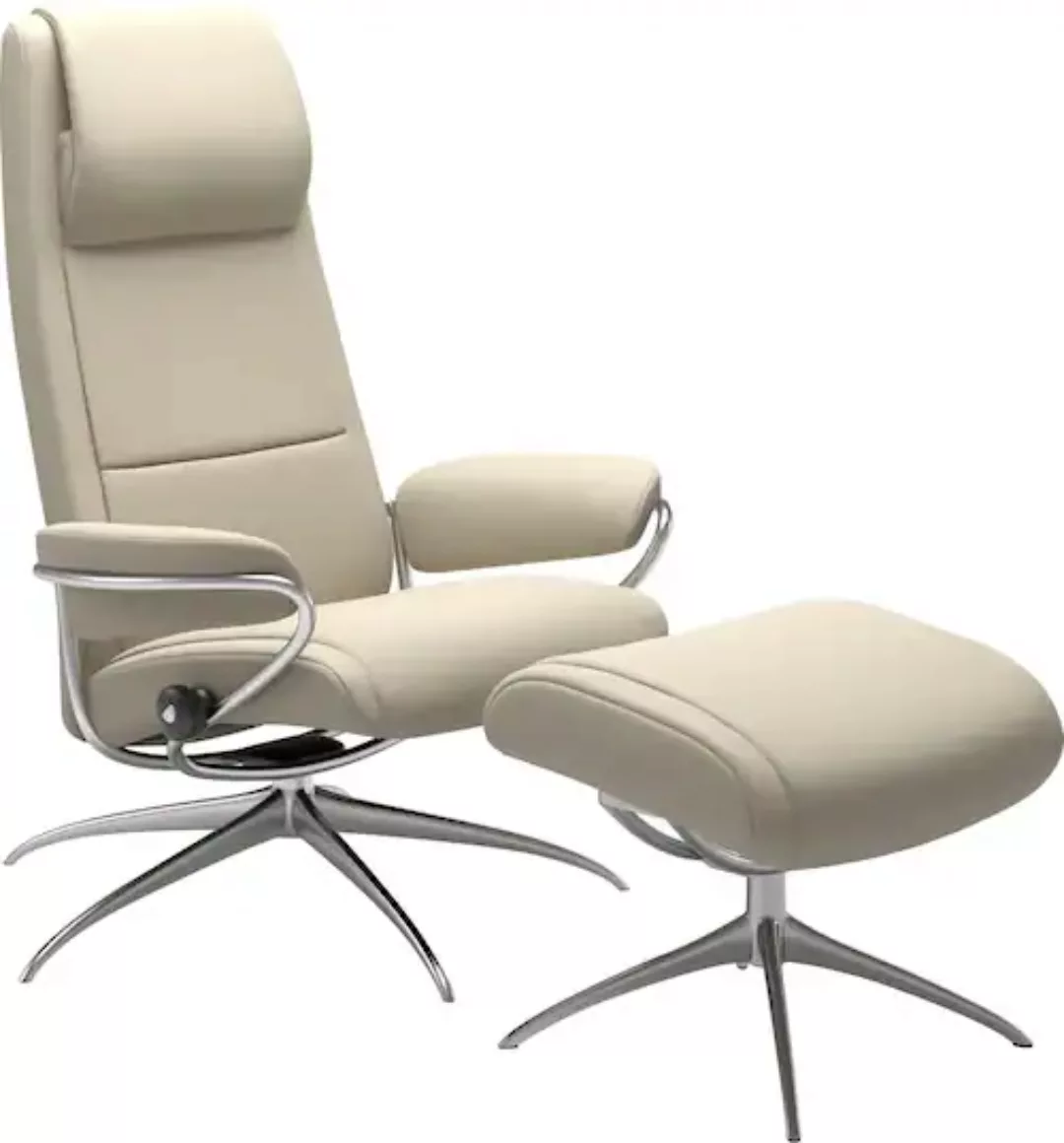 Stressless® Relaxsessel »Paris«, (Set, Relaxsessel mit Hocker), mit Hocker, günstig online kaufen