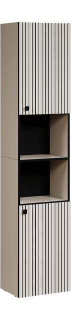 welltime Hochschrank Amrum (1-St) Breite 40cm, geräumiger Hochschrank Eiche günstig online kaufen