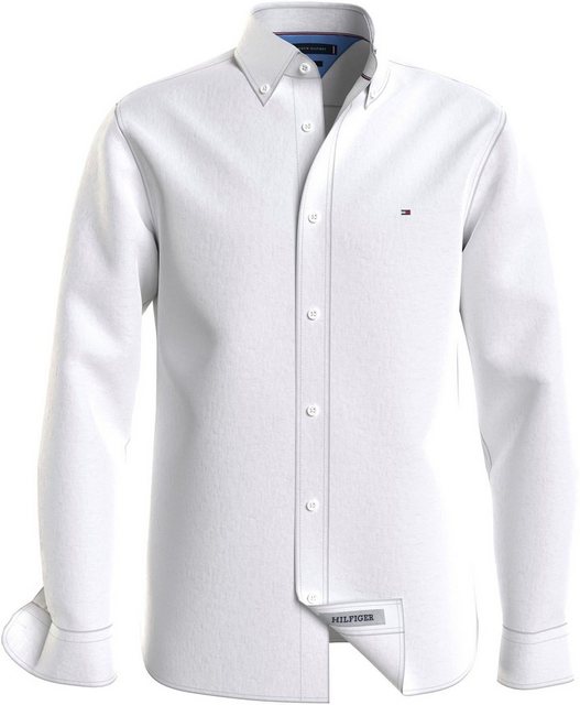 Tommy Hilfiger Leinenhemd PIGMENT DYED LI SOLID RF SHIRT günstig online kaufen