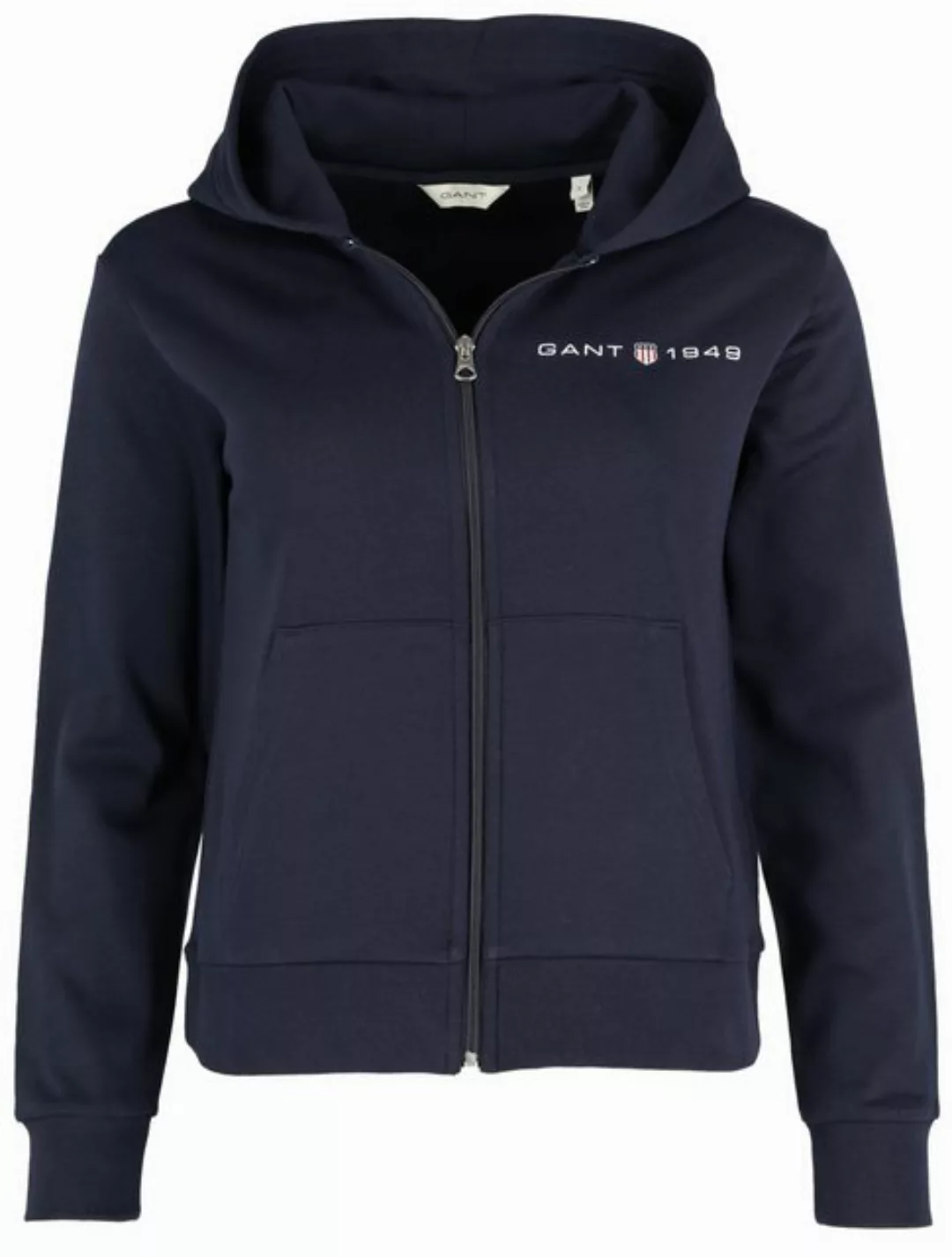 Gant Sweatshirt PRINTED GRAPHIC FULL ZIP HOODIE günstig online kaufen