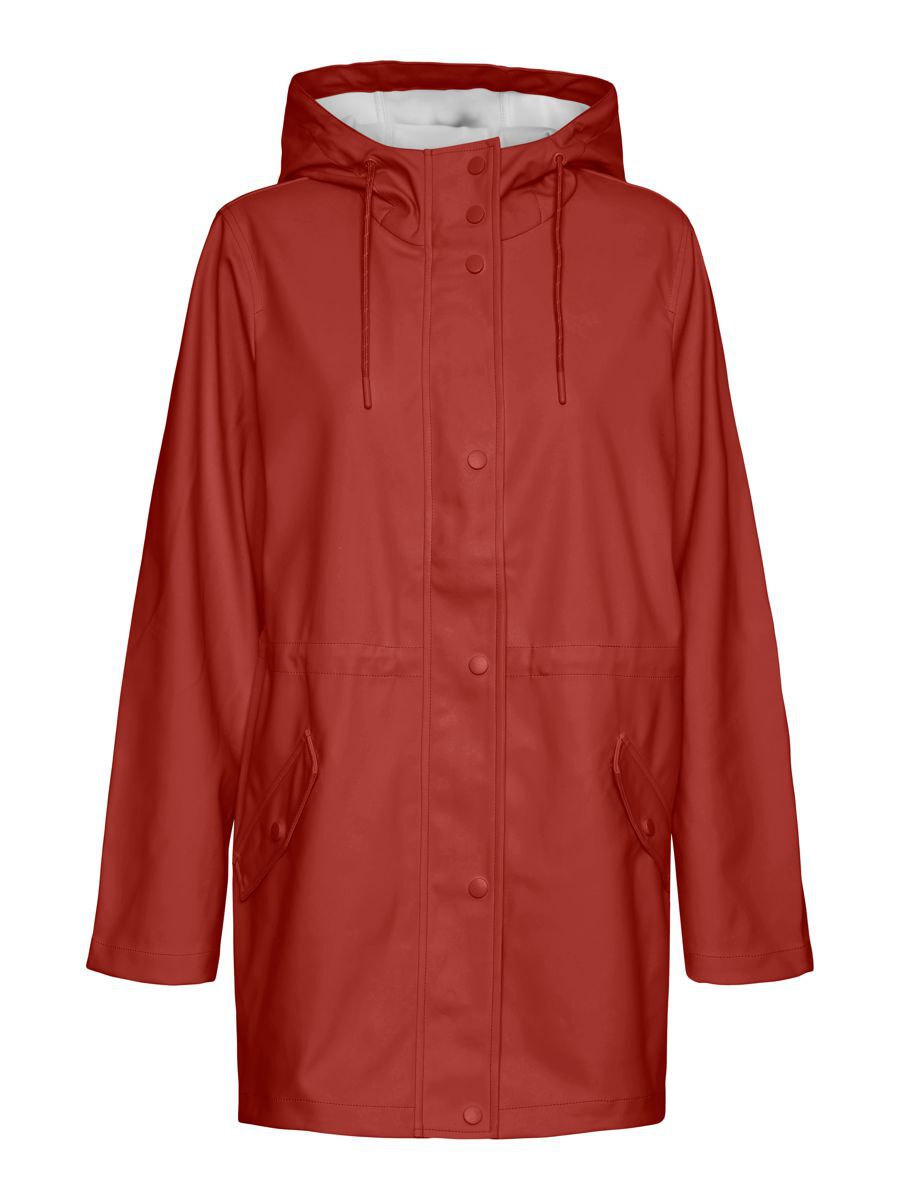 VERO MODA Beschichtete Jacke Damen Rot günstig online kaufen