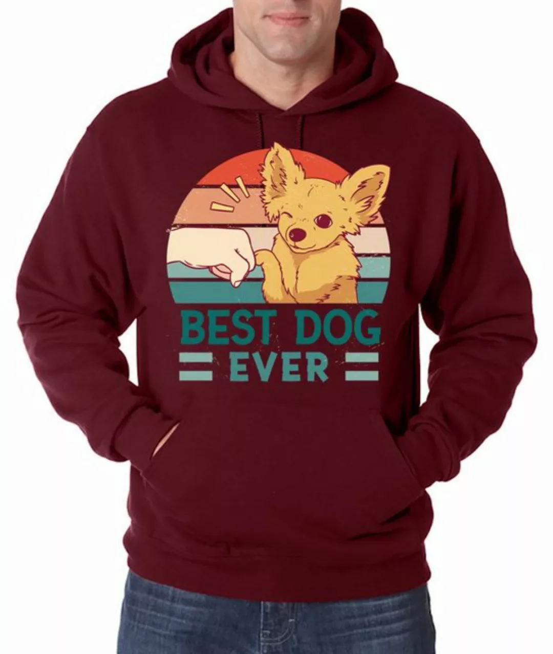 Youth Designz Kapuzenpullover Best Dog Ever Herren Hoodie Pullover mit cool günstig online kaufen
