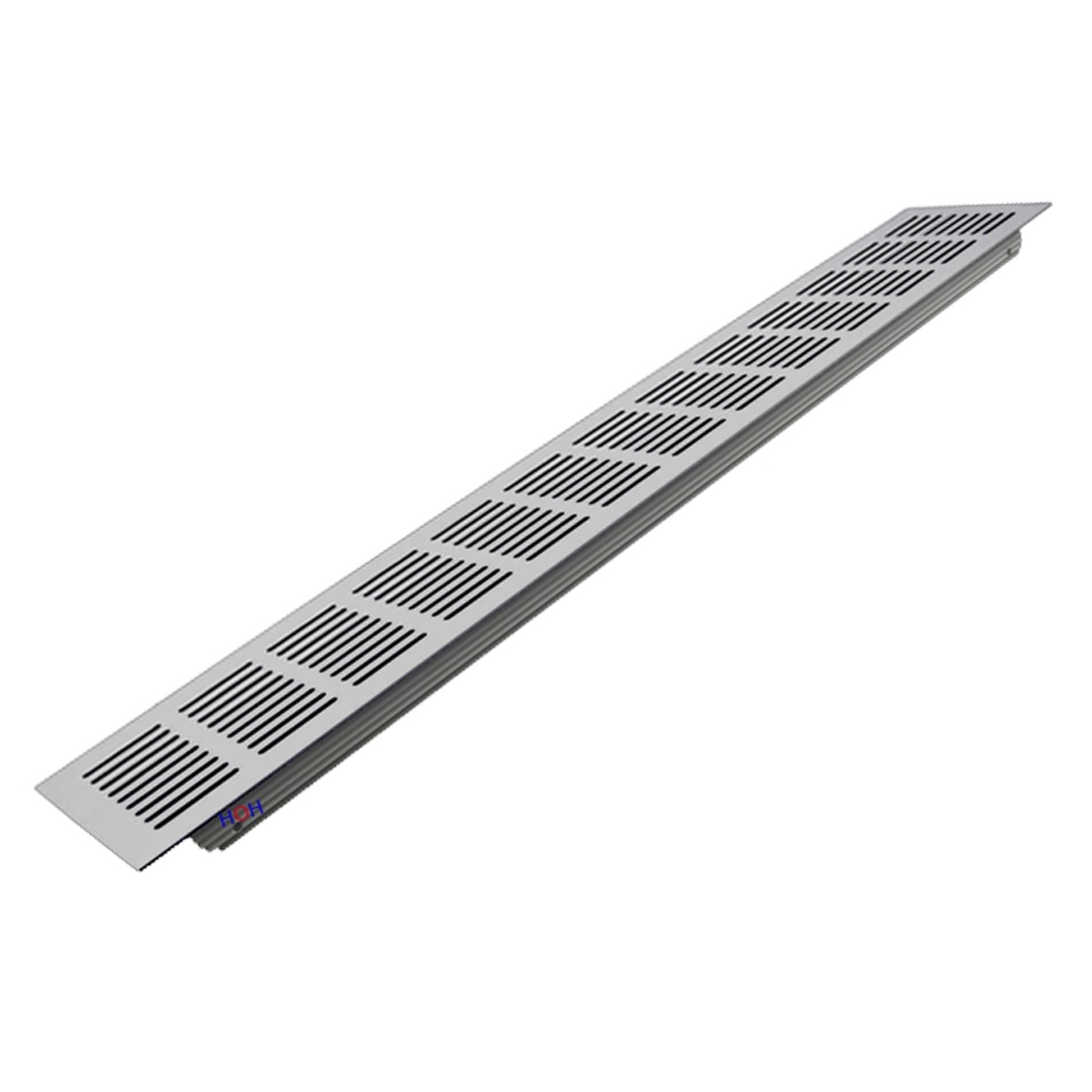 Häusler Lüftungsgitter LG-5008 AA Eloxiert Stegblech 500 x 8 0mm Zuluft Abl günstig online kaufen
