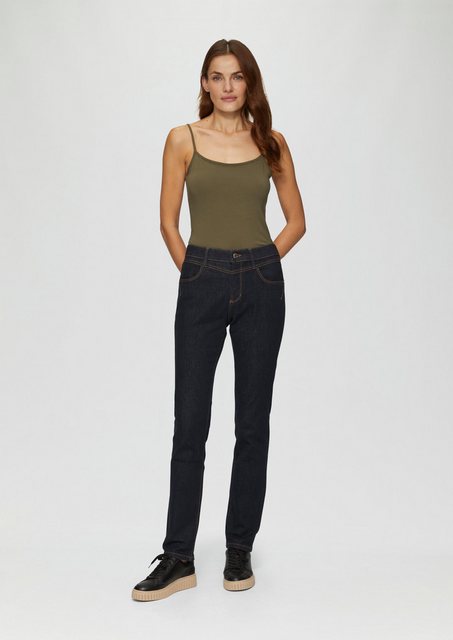 s.Oliver 5-Pocket-Jeans Jeans Betsy / Slim Fit / Mid Rise / Slim Leg Frontp günstig online kaufen