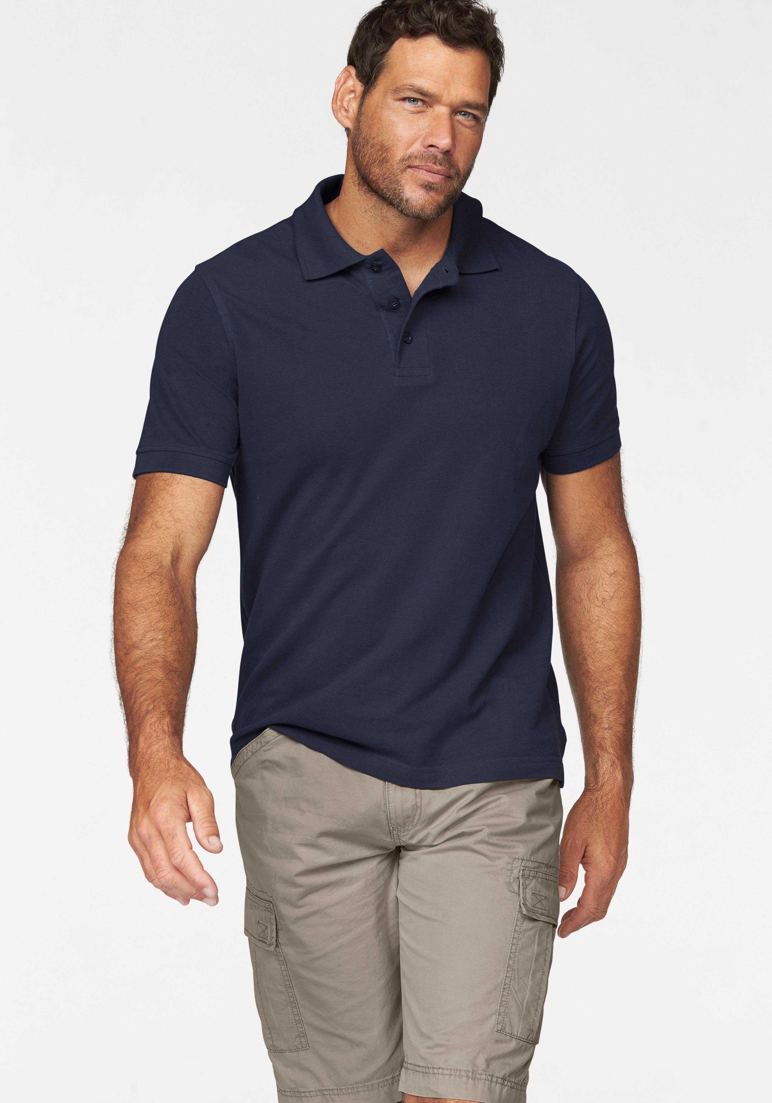 Man's World Poloshirt Kurzarm, lockere Passform, günstig online kaufen