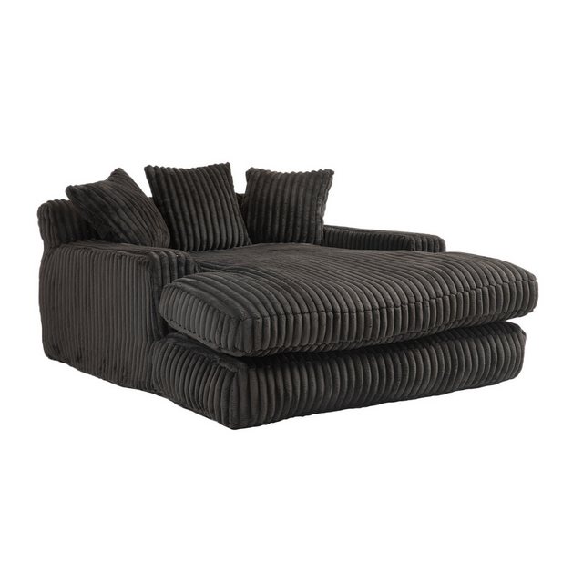 MODFU Schlafsofa Modernes Cord-Schlafsofa,Schlafsofa,mit 3 weiche Kissen, M günstig online kaufen