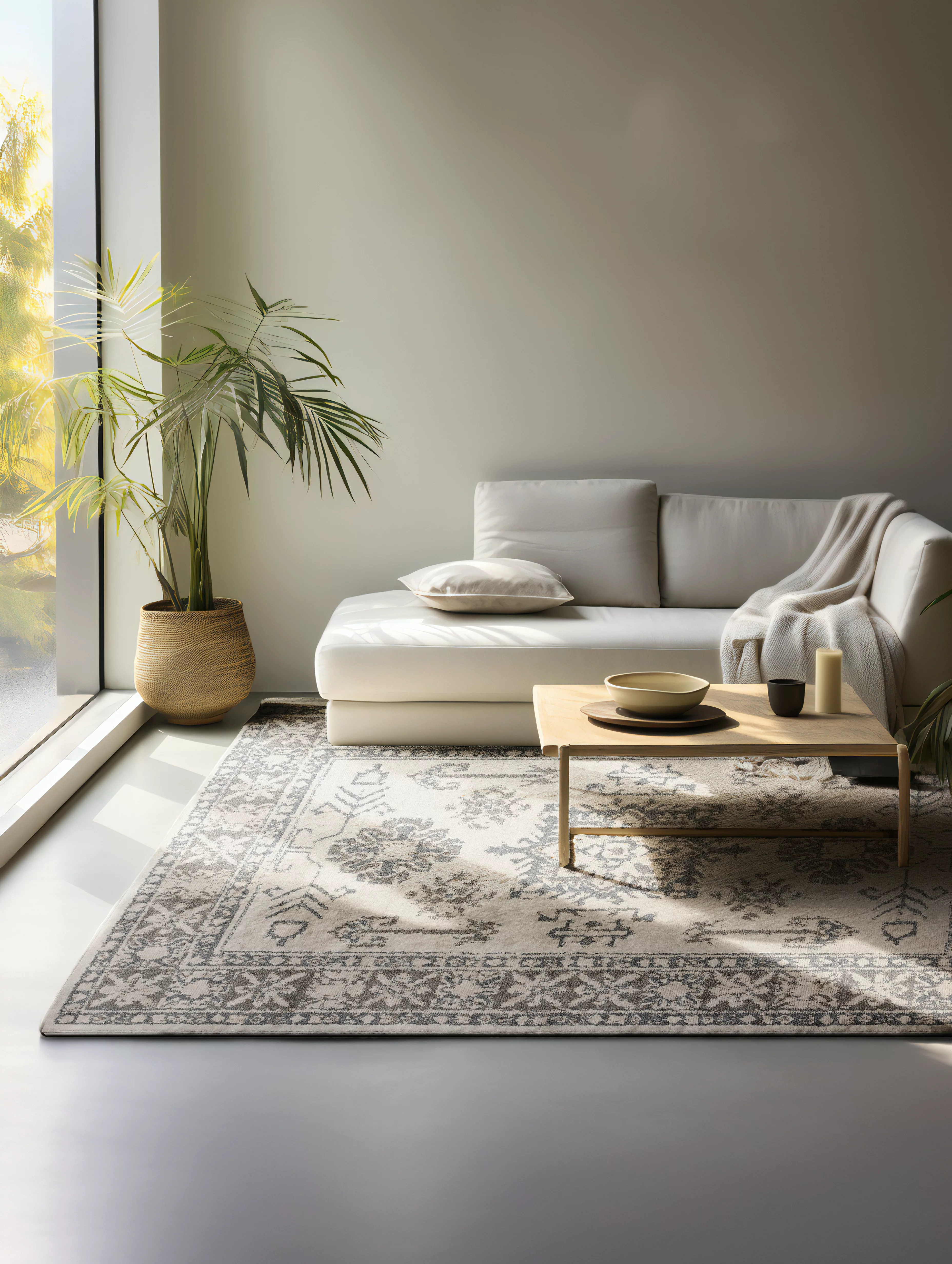HANSE Home Teppich »Flöde«, rechteckig, Orient Teppich, Kurzflor, weich, Sc günstig online kaufen