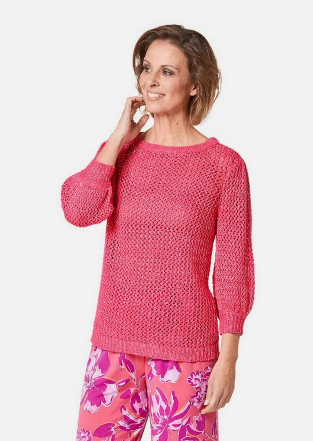 GOLDNER Strickpullover Kurzgröße: günstig online kaufen