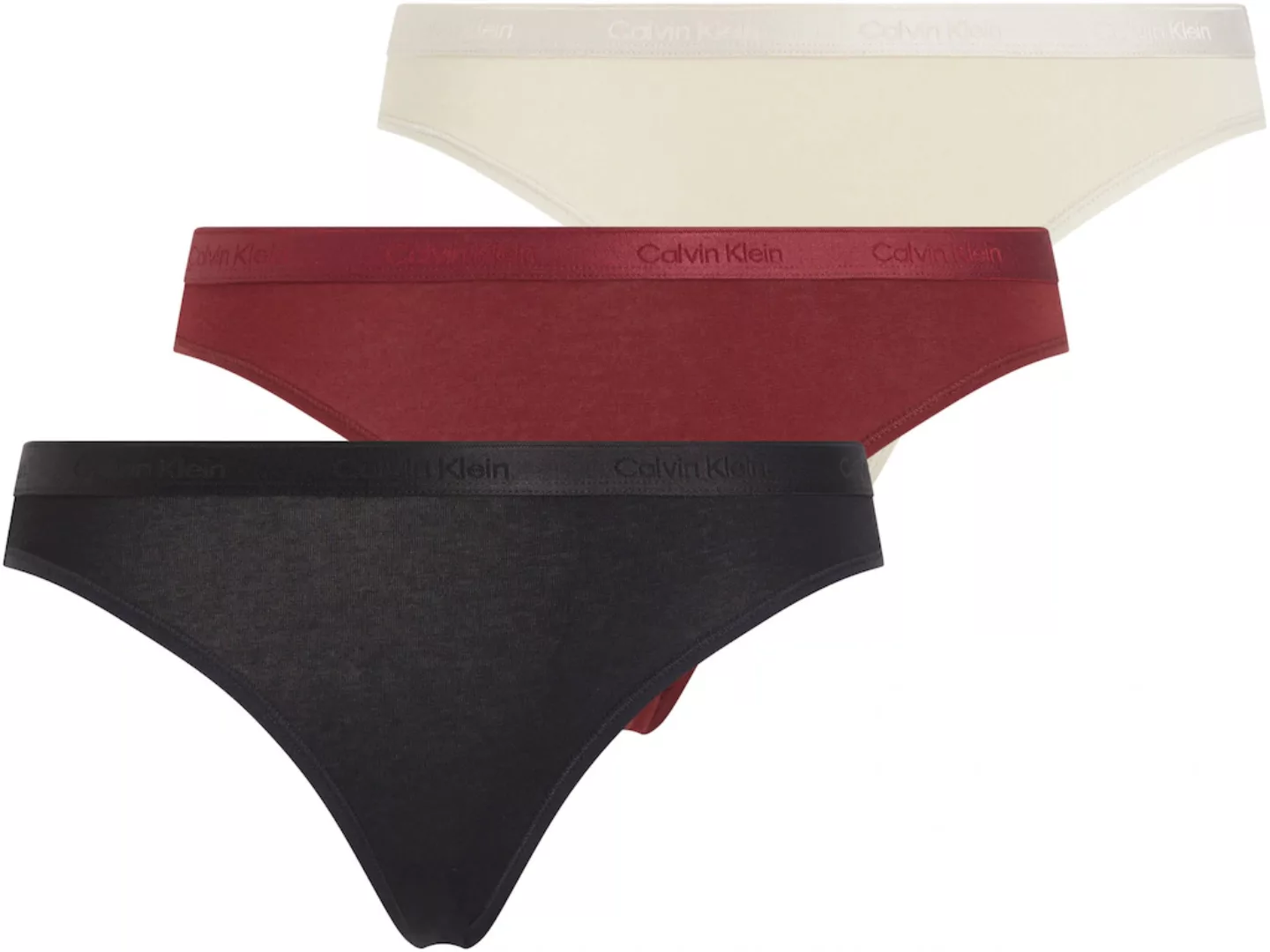 Calvin Klein Underwear Bikinislip "BIKINI 3PK", (Packung, 3 St., 3er-Pack) günstig online kaufen