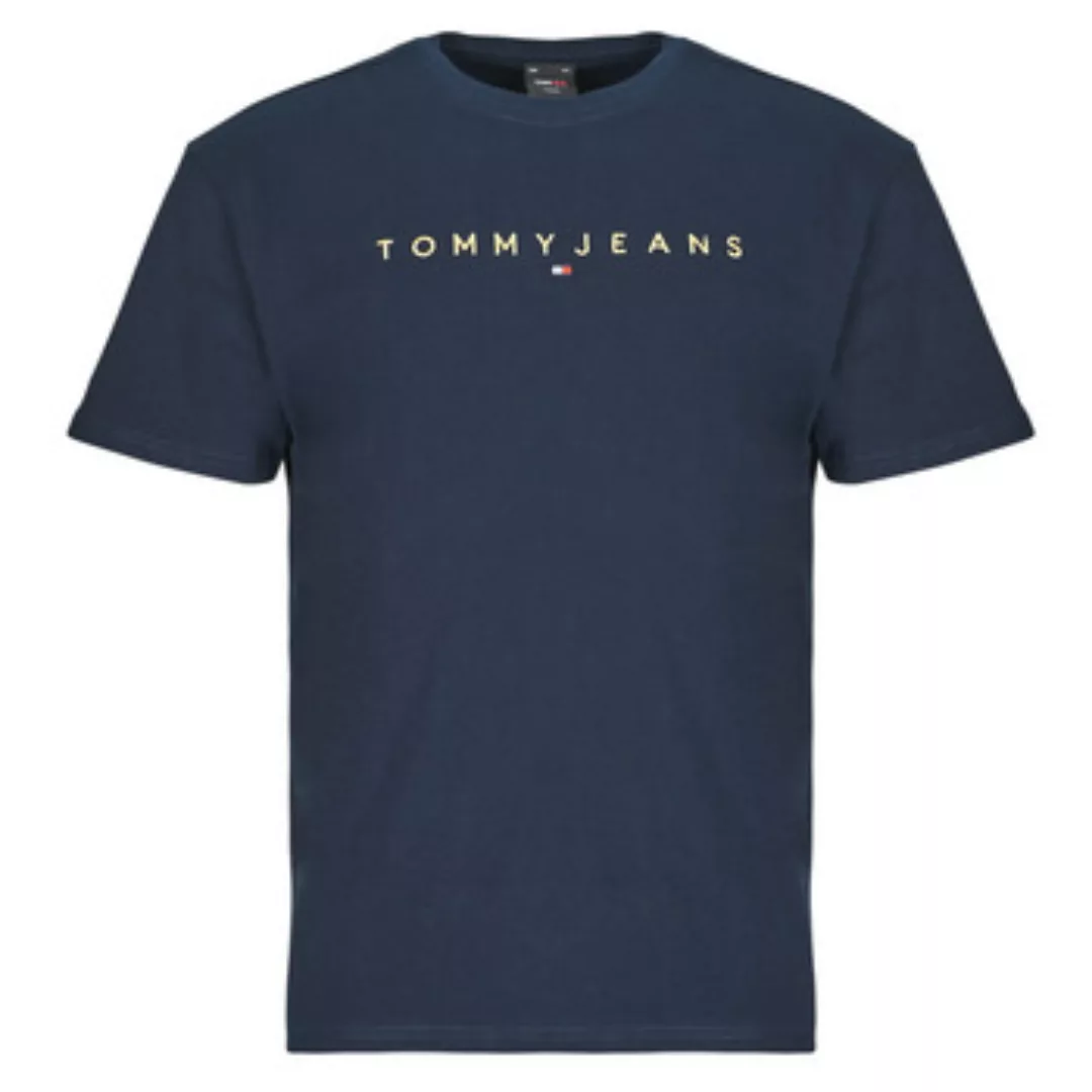 Tommy Jeans  T-Shirt TJM REG GOLD LINEAR LOGO TEE EXT günstig online kaufen