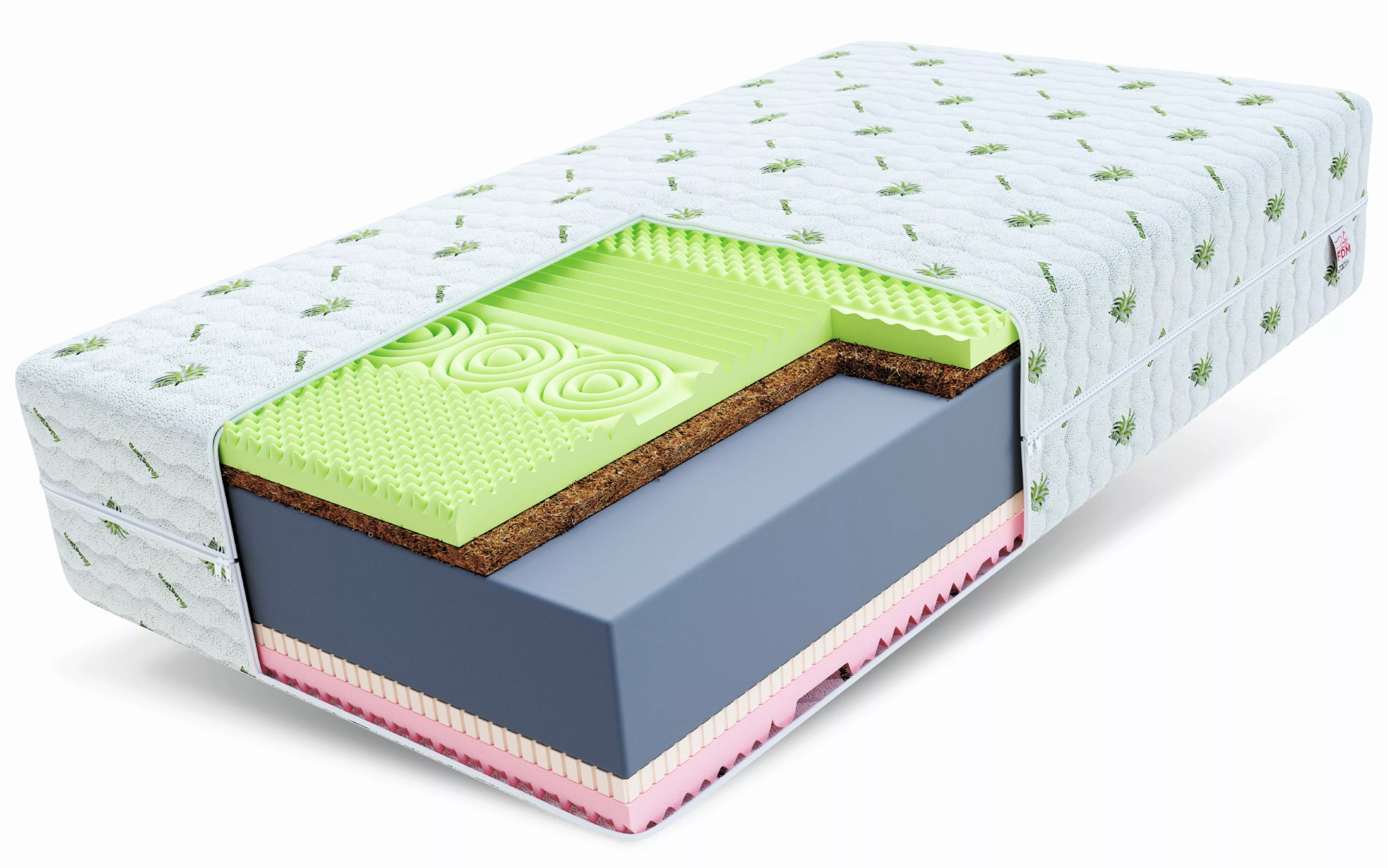 Kaltschaummatratze SAVONA ALOE 90x200, 140x200, 160x200, günstig online kaufen