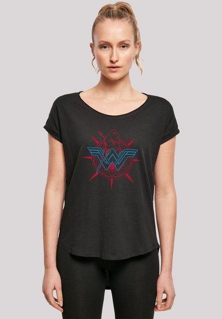 F4NT4STIC T-Shirt DC Comics Wonder Woman Warrior Shield Print günstig online kaufen