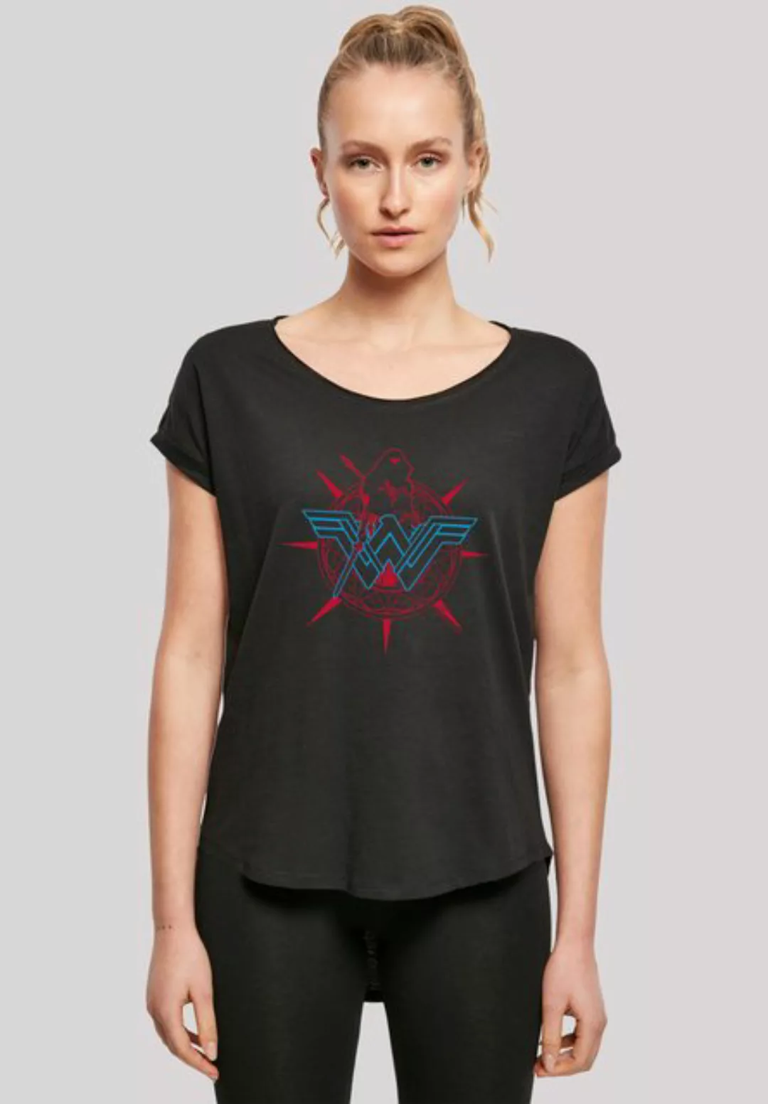 F4NT4STIC T-Shirt "DC Comics Wonder Woman Standing Logo", Print günstig online kaufen