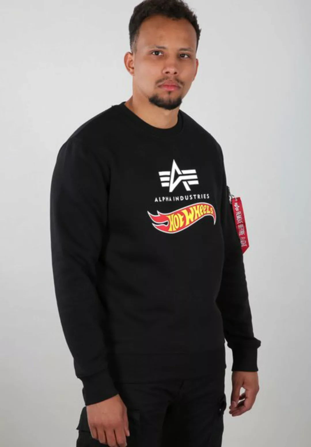 Alpha Industries Sweater Alpha Industries Men - Sweatshirts Hot Wheels Flag günstig online kaufen