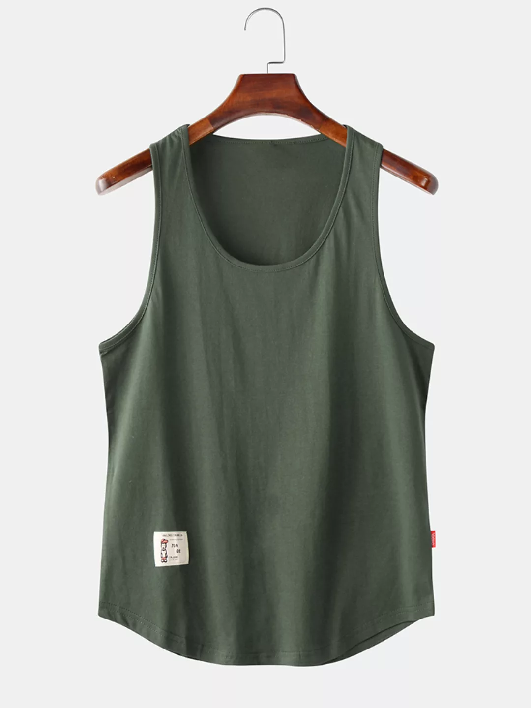 Mens Simple Solid Multi Color Casual Atmungsaktives ärmelloses Tanktop günstig online kaufen