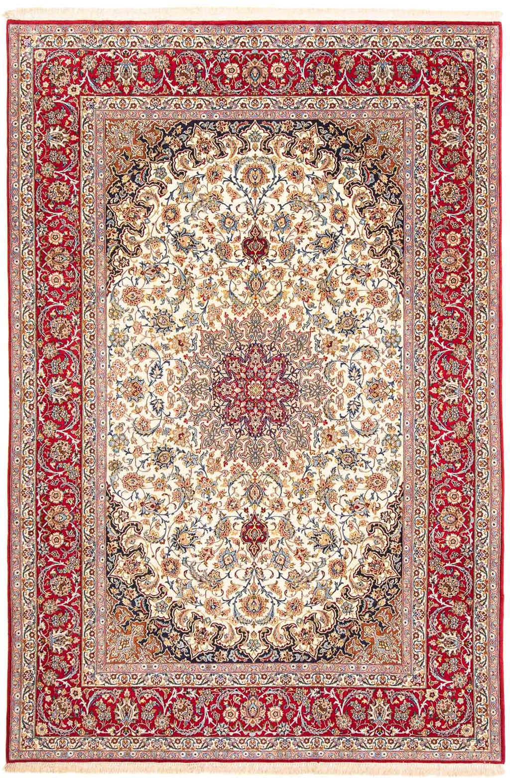 morgenland Orientteppich »Perser - Isfahan - Premium - 308 x 205 cm - rot«, günstig online kaufen