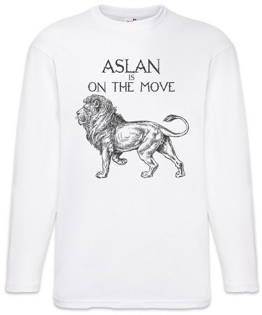 Urban Backwoods Langarmshirt Aslan Is On The Move Langarm T-Shirt Löwe Lion günstig online kaufen