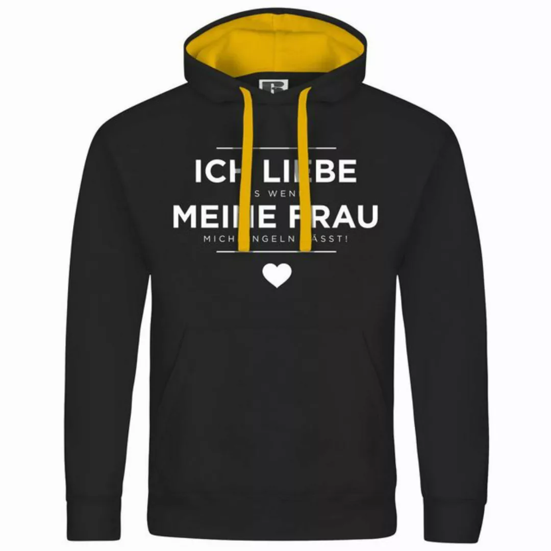 deinshirt Kapuzenpullover Herren Kapuzenpullover Ich liebe es wenn meine Fr günstig online kaufen