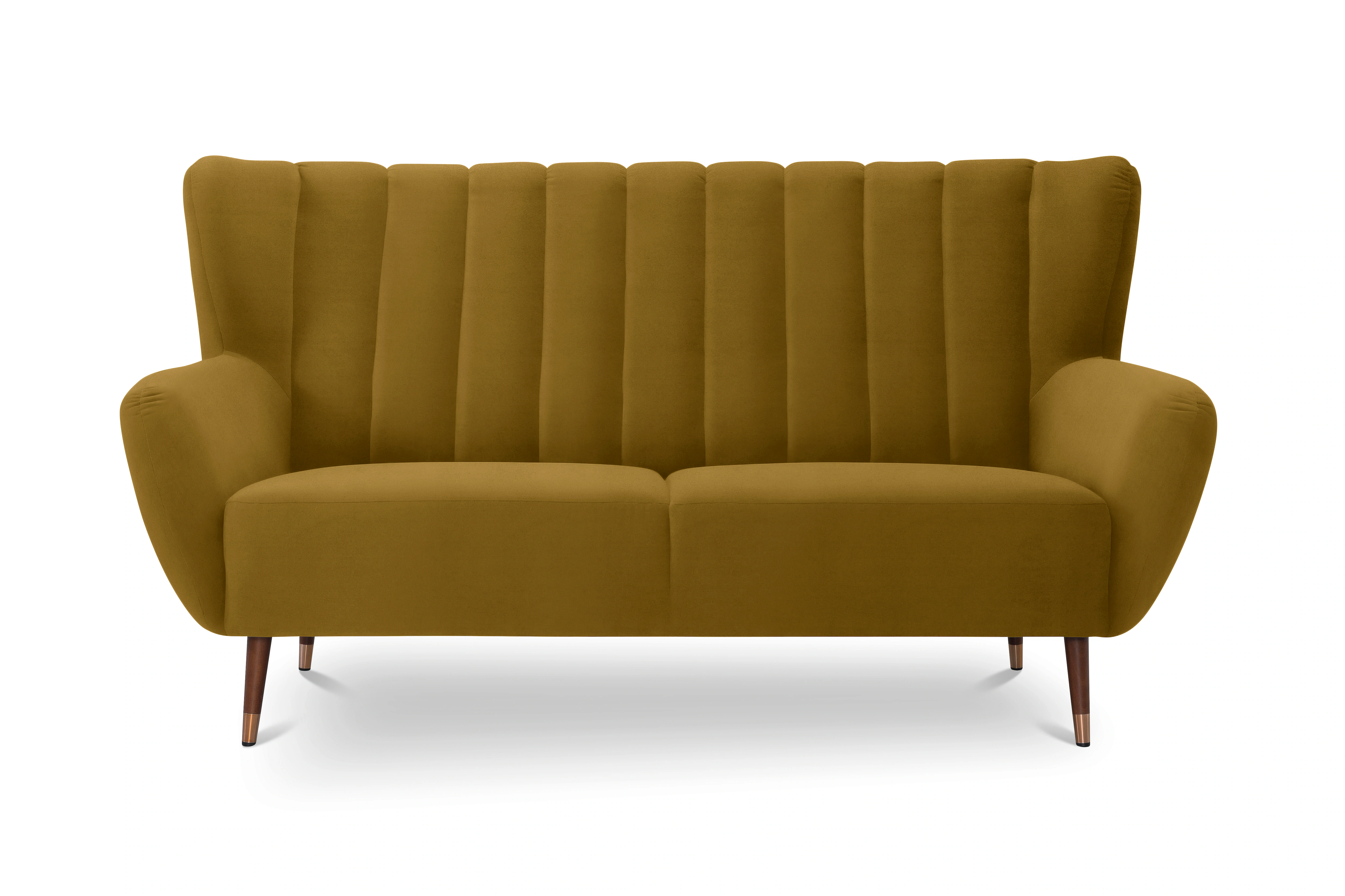 exxpo - sofa fashion 3-Sitzer "Polly, bequem mit hoher Rückenlehne, hohe Fü günstig online kaufen
