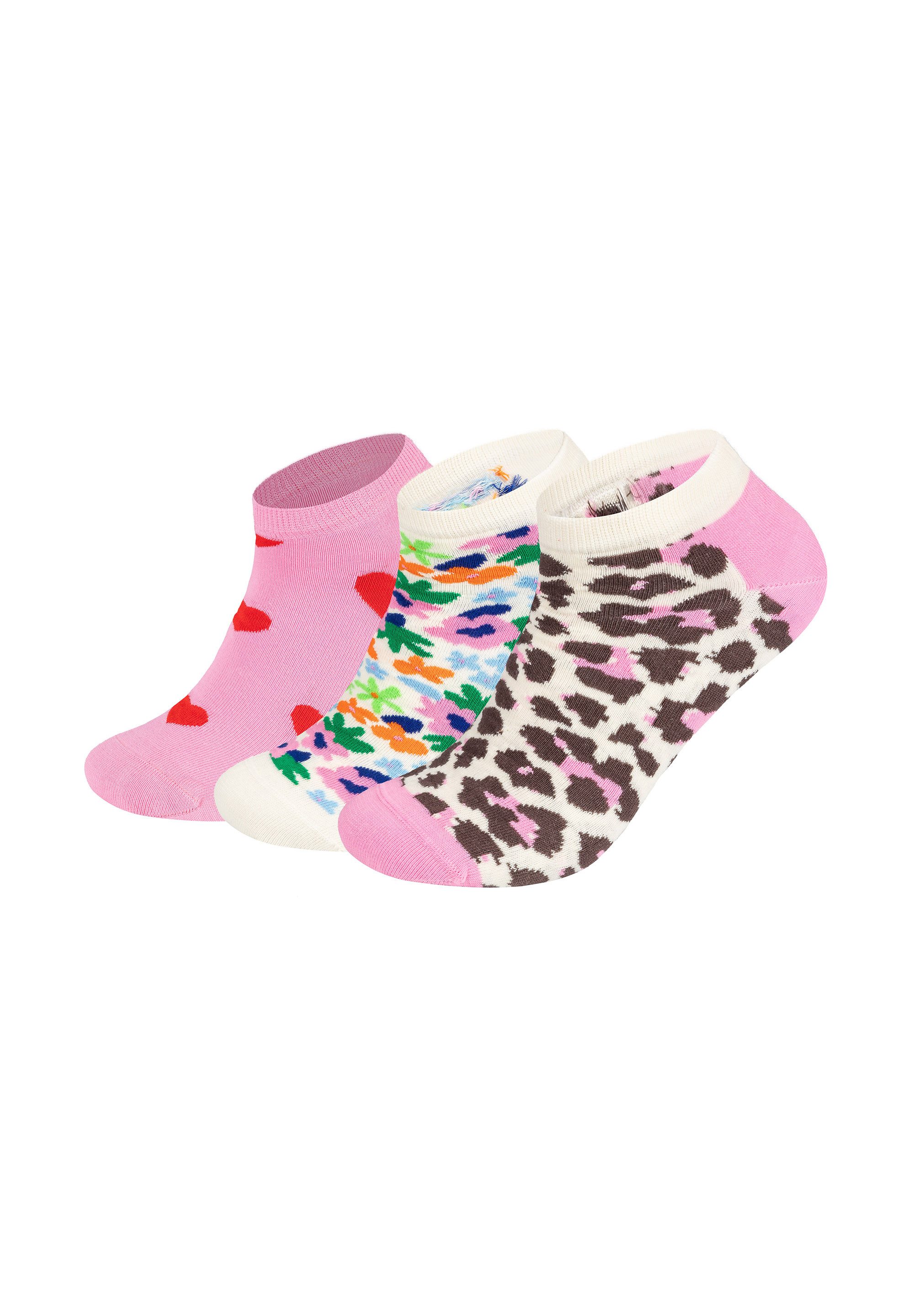 Happy Socks Sneakersocken Low Leo-Flower-Hearts Socks günstig online kaufen