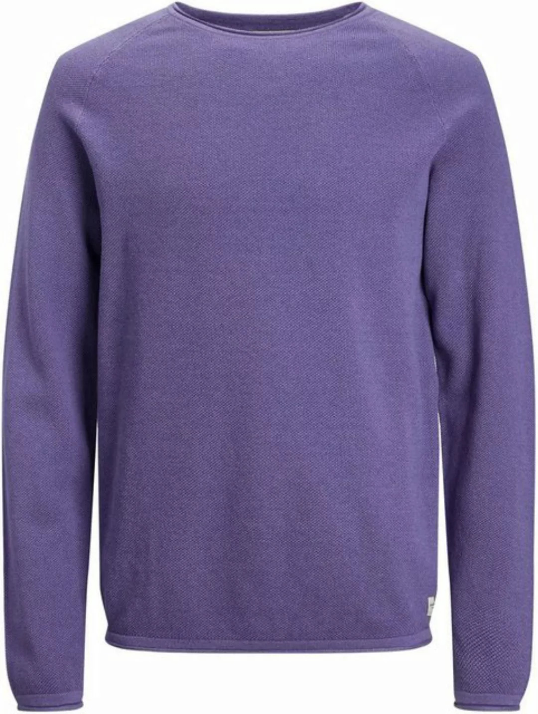 Jack & Jones Rundhalspullover JJEHILL KNIT CREW NECK NOOS aus Strukturstric günstig online kaufen