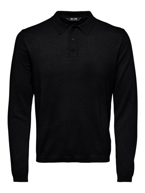 ONLY & SONS Strickpullover Polo Langarm Shirt Basic Pullover ONSWYLER 5426 günstig online kaufen
