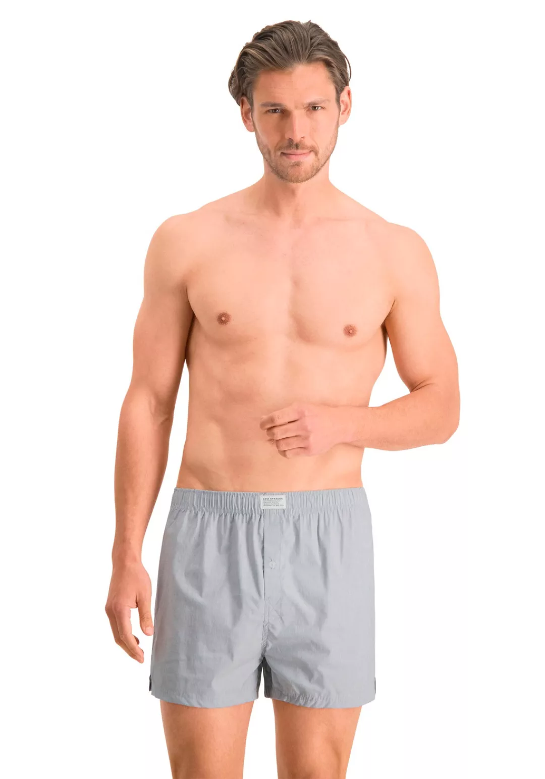 Levi's 2-er Set Boxershorts Grau günstig online kaufen