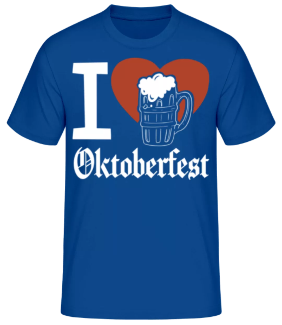 I Love Oktoberfest · Männer Basic T-Shirt günstig online kaufen