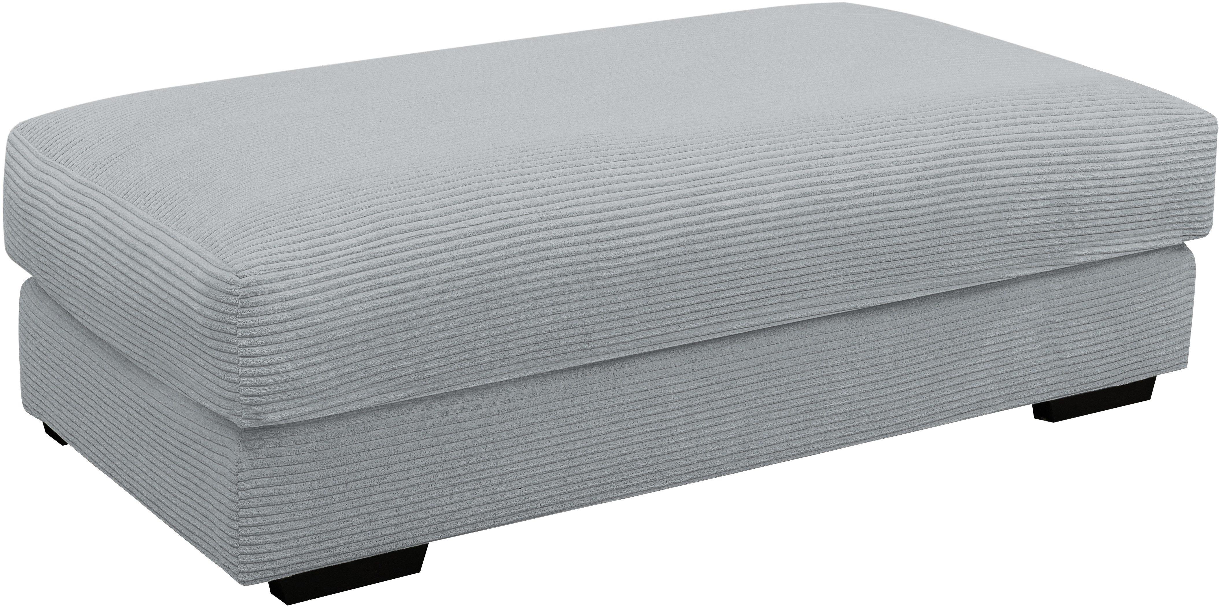 WERK2 Hocker "Eden", Design Hocker in Cord mit besonders weichem Sitzkomfor günstig online kaufen