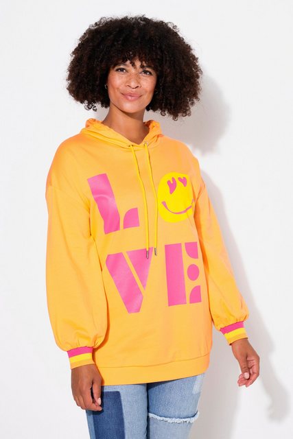 Angel of Style Sweatshirt Hoodie LOVE SMILEY Motiv Kapuzensweater günstig online kaufen