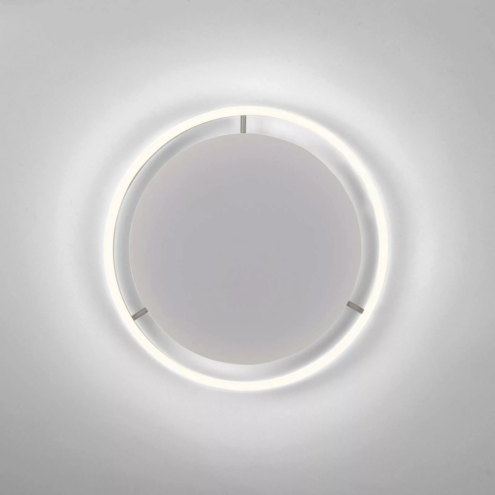 LED-Deckenleuchte Ritus, Ø 39,3cm, aluminium günstig online kaufen