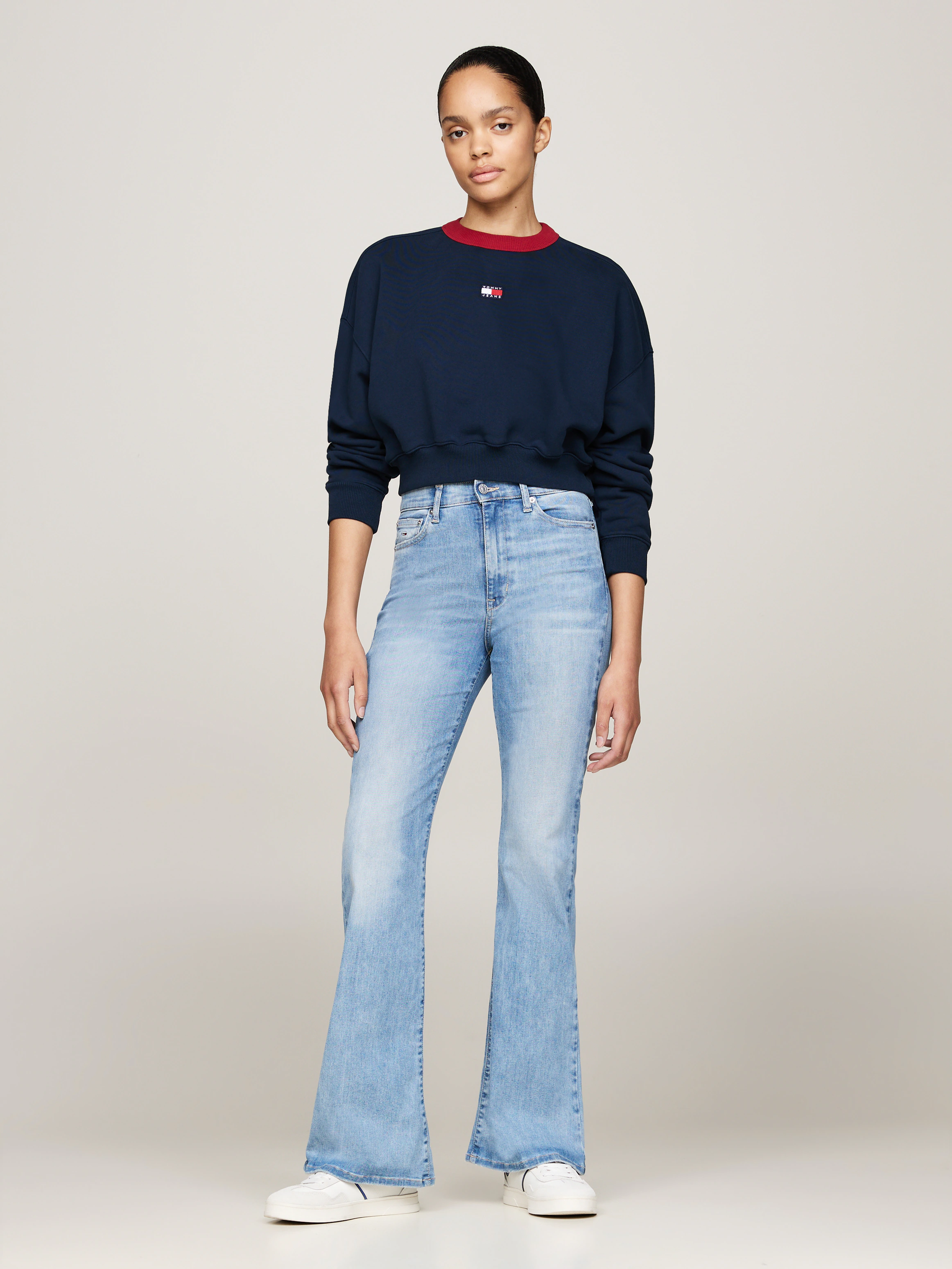 Tommy Jeans Schlagjeans Tommy Jeans SYLVIA - High waist - Flared Denim Jean günstig online kaufen