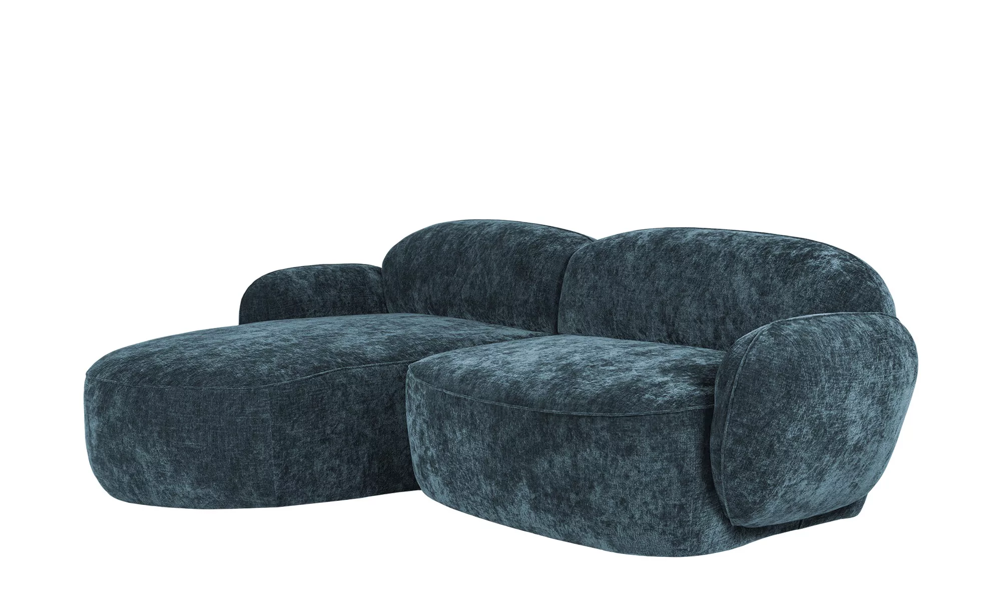 SOHO Ecksofa  Bubble ¦ türkis/petrol ¦ Maße (cm): B: 236 H: 80 T: 164.0 Pol günstig online kaufen