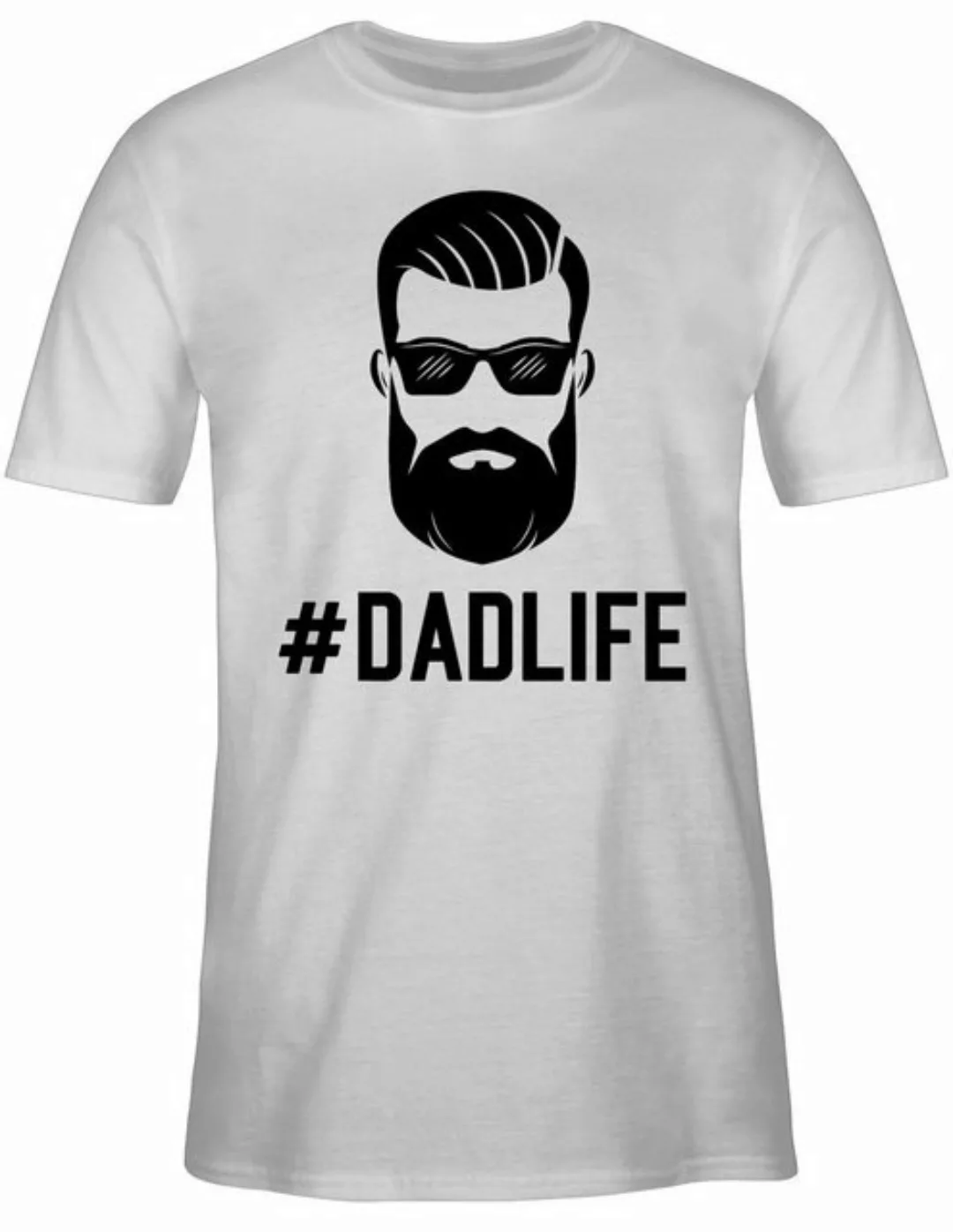 Shirtracer T-Shirt Hashtag Dadlife Vatertag Geschenk für Papa günstig online kaufen