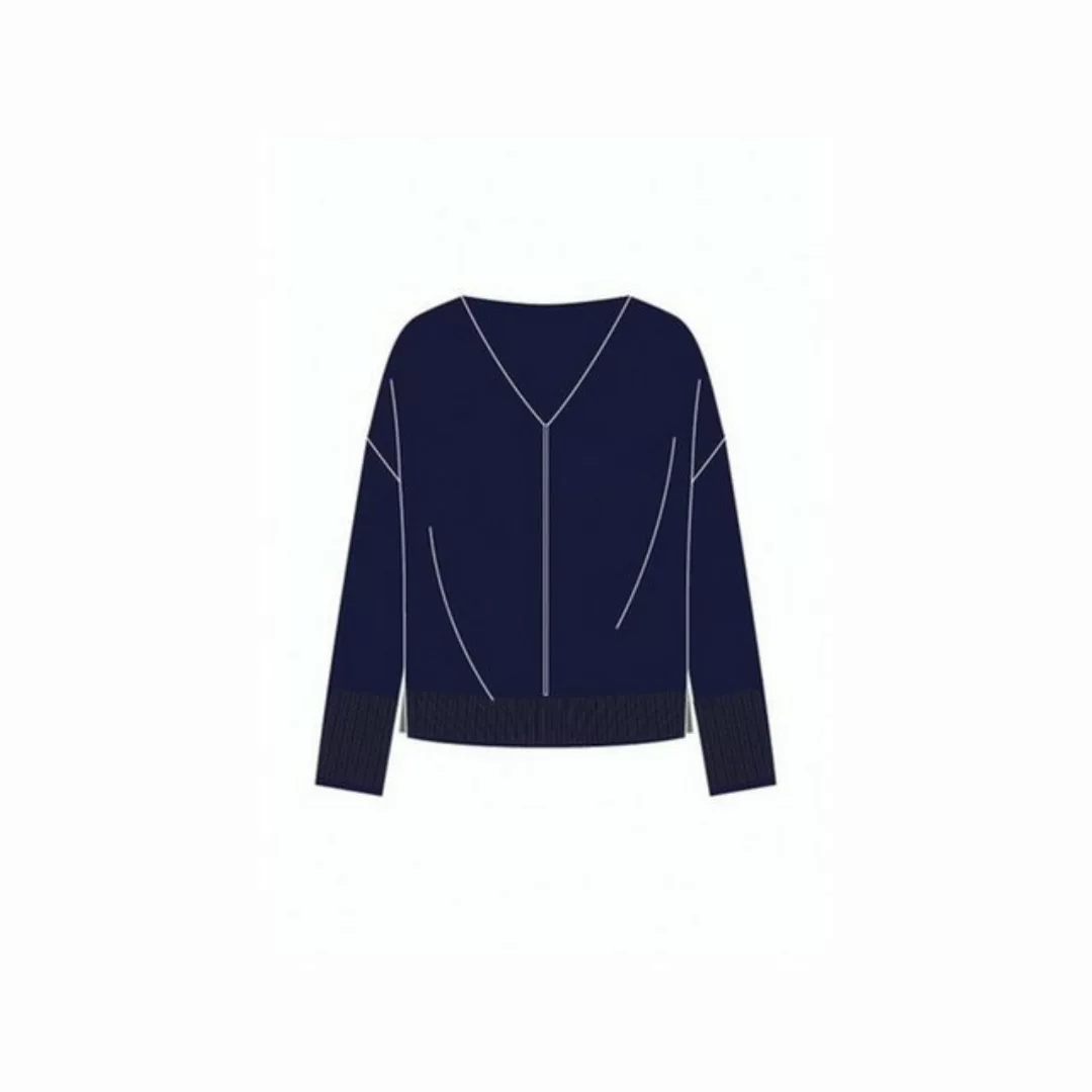 Milano Italy Longpullover blau regular fit (1-tlg) günstig online kaufen