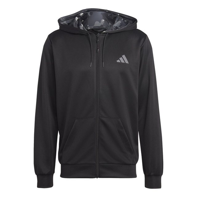 adidas Performance Kapuzenpullover TR-ES+ BL FZ JA BLACK/GREFIV günstig online kaufen