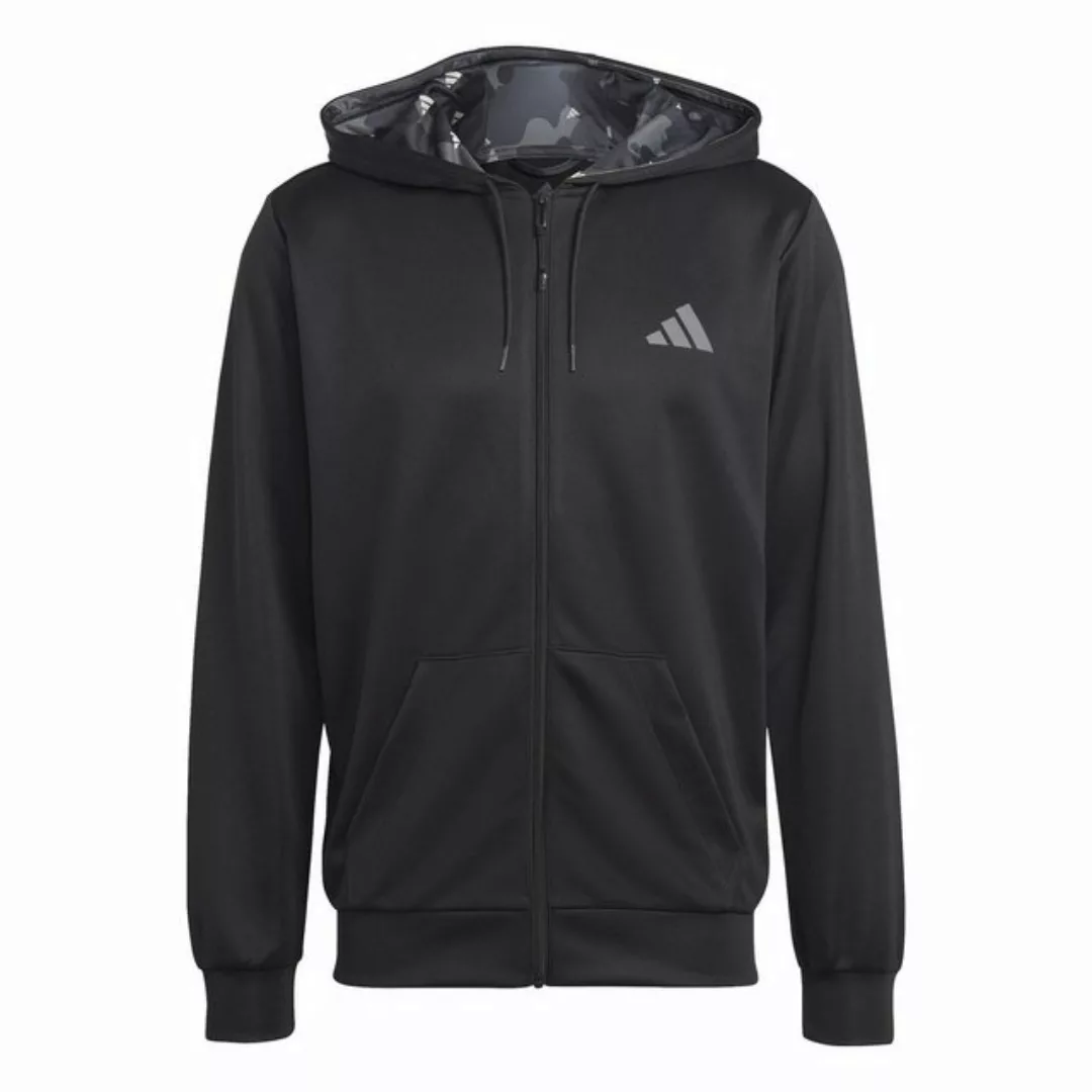 adidas Performance Kapuzenpullover TR-ES+ BL FZ JA BLACK/GREFIV günstig online kaufen