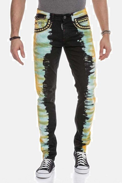 Cipo & Baxx 5-Pocket-Jeans Jeans m extravaganten Look, CD664 günstig online kaufen