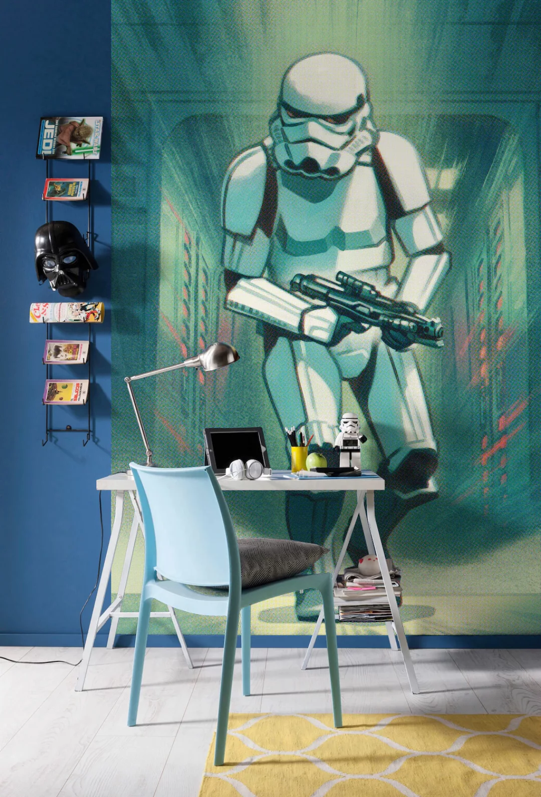 Komar Vliestapete »Mandalorian Stormtrooper Print«, 200x280 cm (Breite x Hö günstig online kaufen