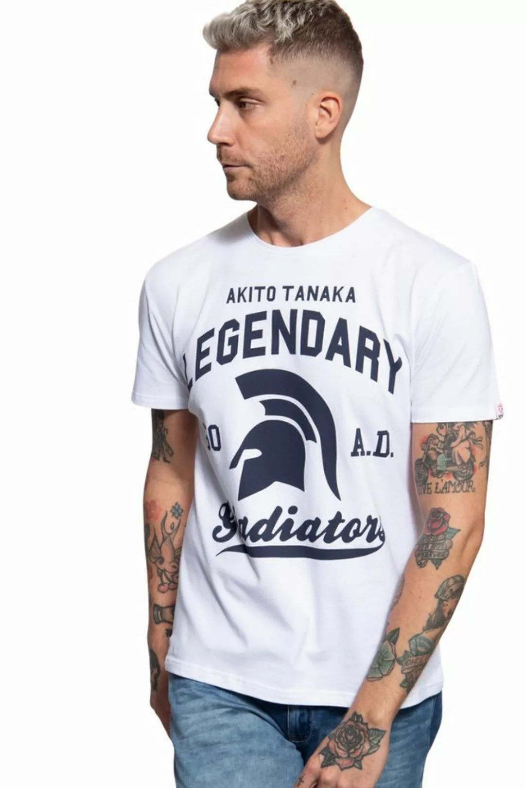 Akito Tanaka T-Shirt Legendary (1-tlg) mit Frontprint günstig online kaufen