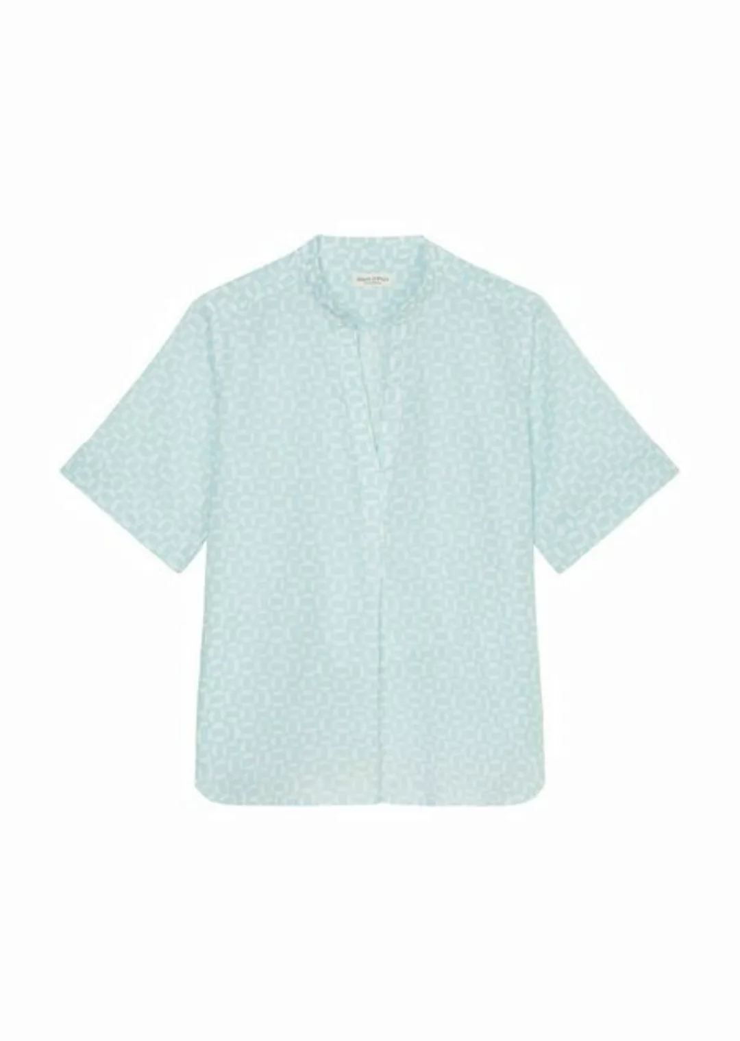 Marc O'Polo Klassische Bluse Short sleeve tunic, V-neck, feminin günstig online kaufen