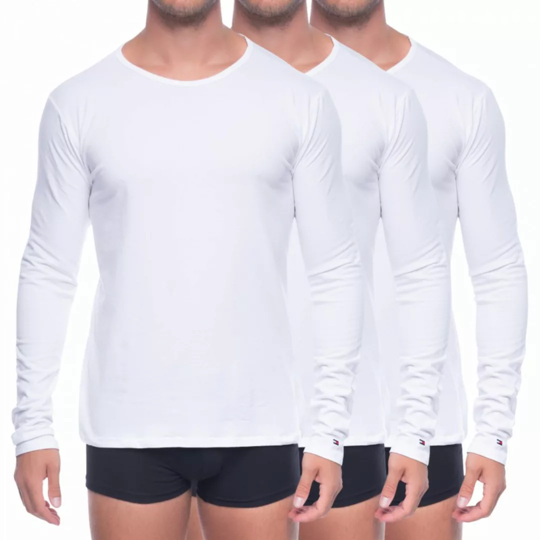 Tommy Hilfiger Underwear T-Shirt 3P LS Tee (Packung, 3er-Pack) mit Markenla günstig online kaufen