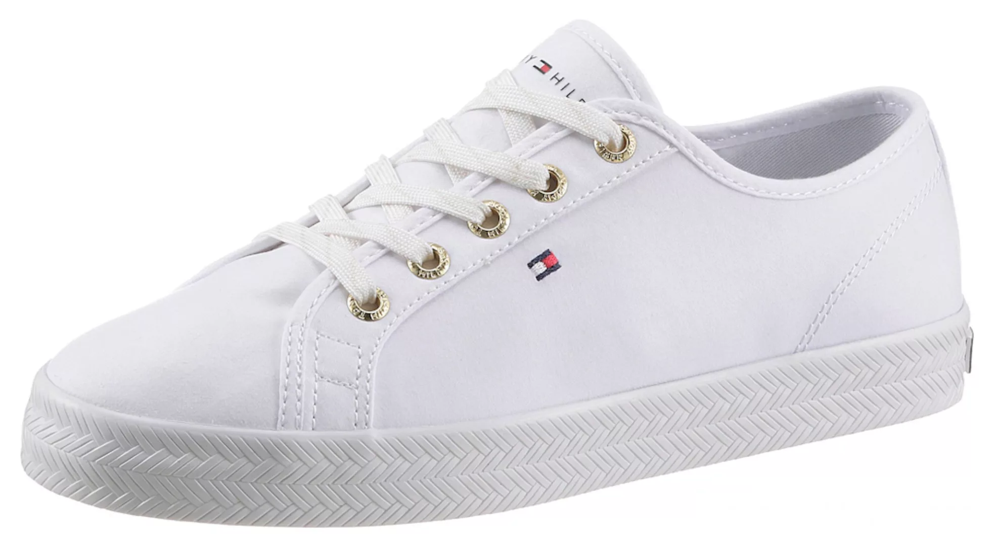 Tommy Hilfiger Sneaker "ESSENTIAL NAUTICAL SNEAKER", mit goldfarbenen Ösen, günstig online kaufen