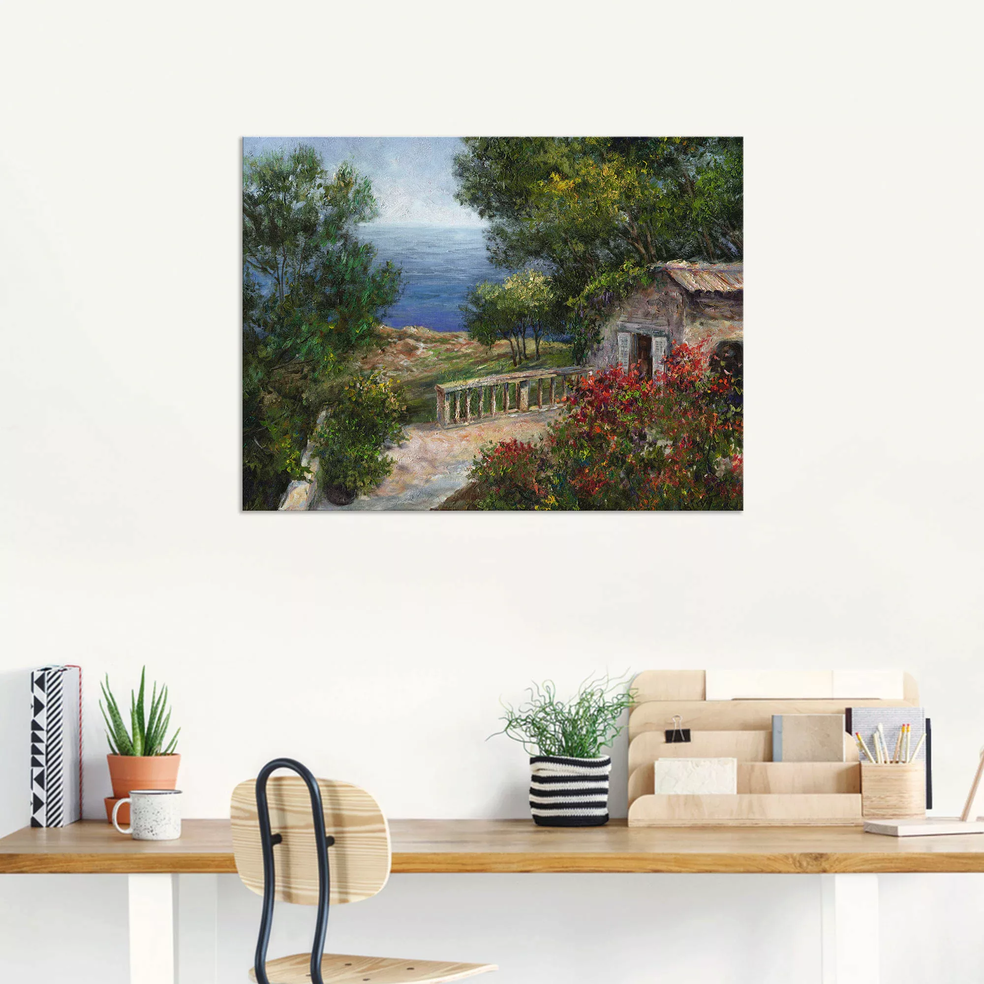 Artland Wandbild "Toskana I", Europa, (1 St.), als Alubild, Outdoorbild, Le günstig online kaufen
