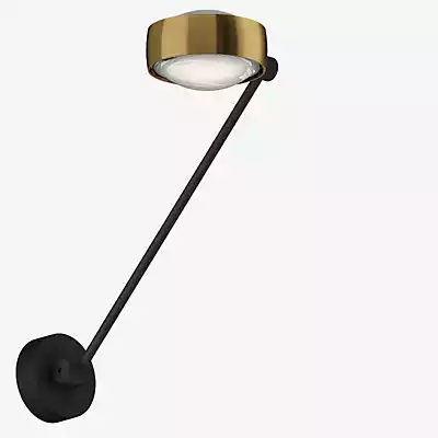 Occhio Sento Parete Singolo 40 Up D Wandleuchte LED, Kopf bronze/Body schwa günstig online kaufen