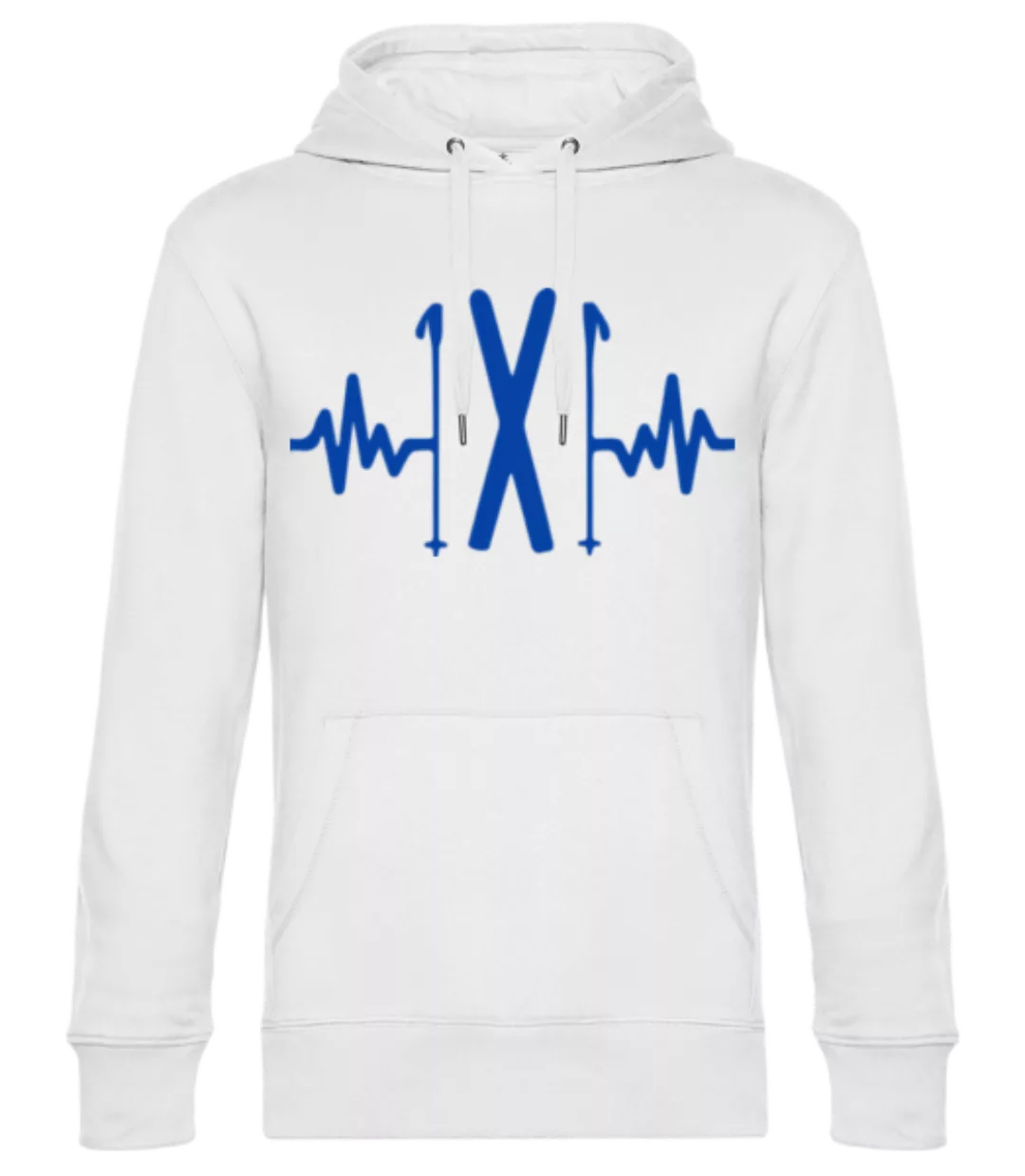 Ski Herzschlag · Unisex Premium Hoodie günstig online kaufen