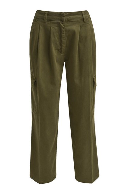 Milano Italy Cargohose Milano Italy Damen Cargo-Hose mit Bundfalte 36 (1-tl günstig online kaufen