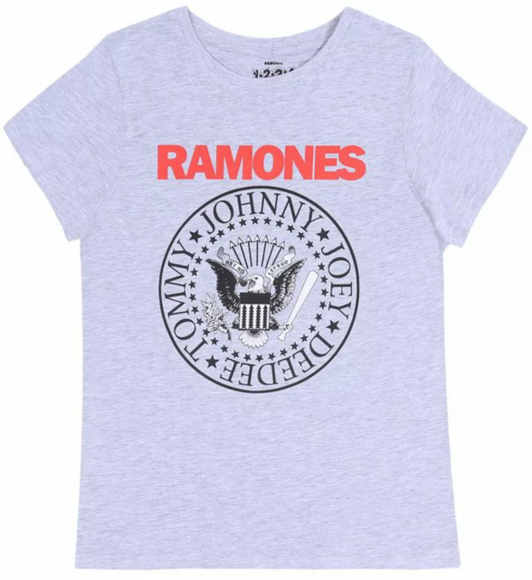 Sarcia.eu Kurzarmbluse Graues T-Shirt Ramones XXS günstig online kaufen